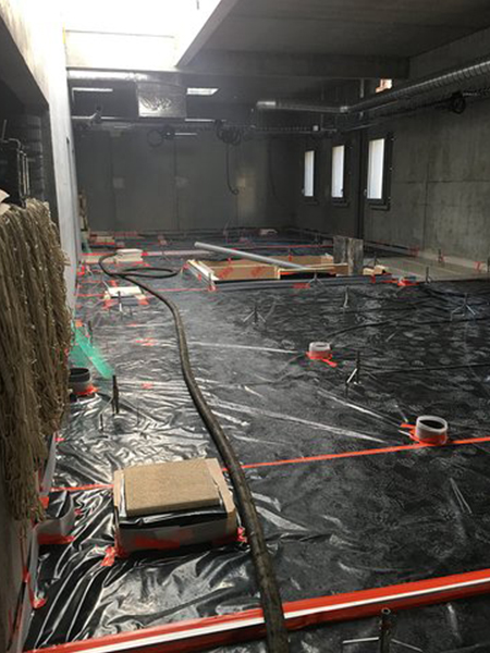 réalisation de chape par Ducept RBC