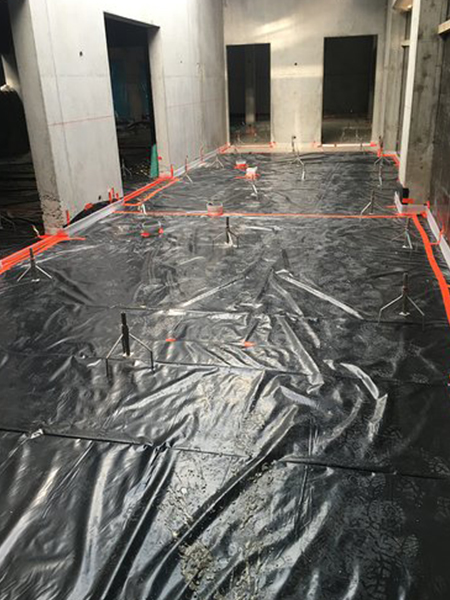 réalisation de chape par Ducept RBC