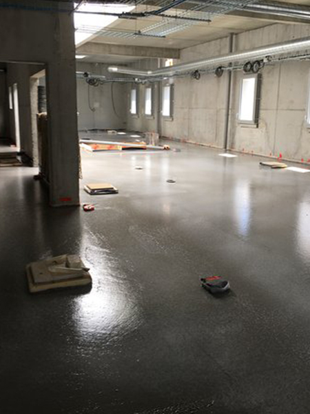 réalisation de chape par Ducept RBC