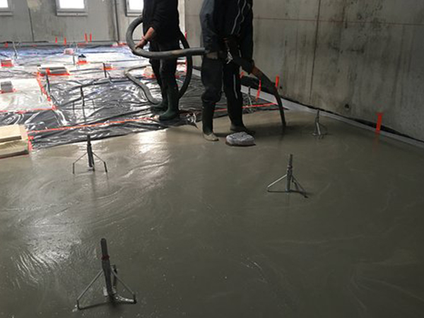 réalisation de chape par Ducept RBC